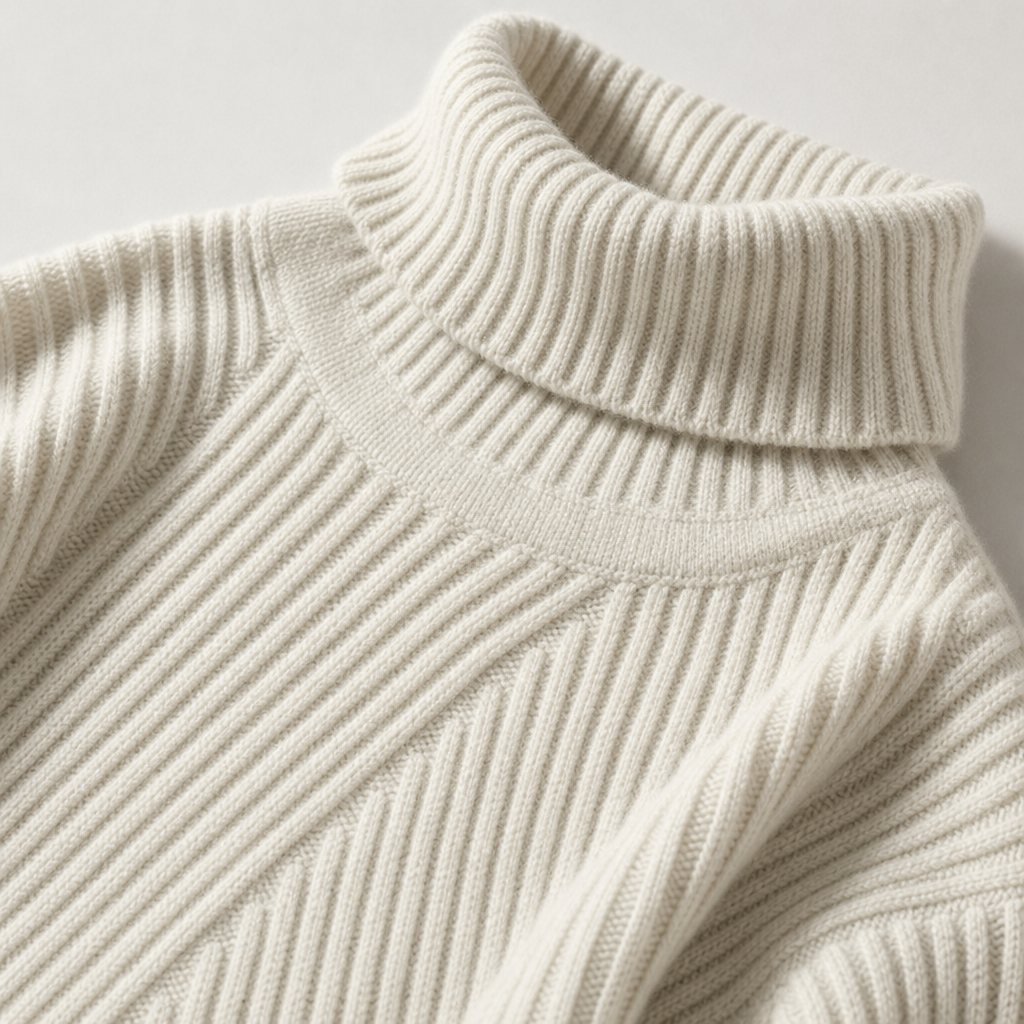 Clara Ribbed Turtleneck Sweater