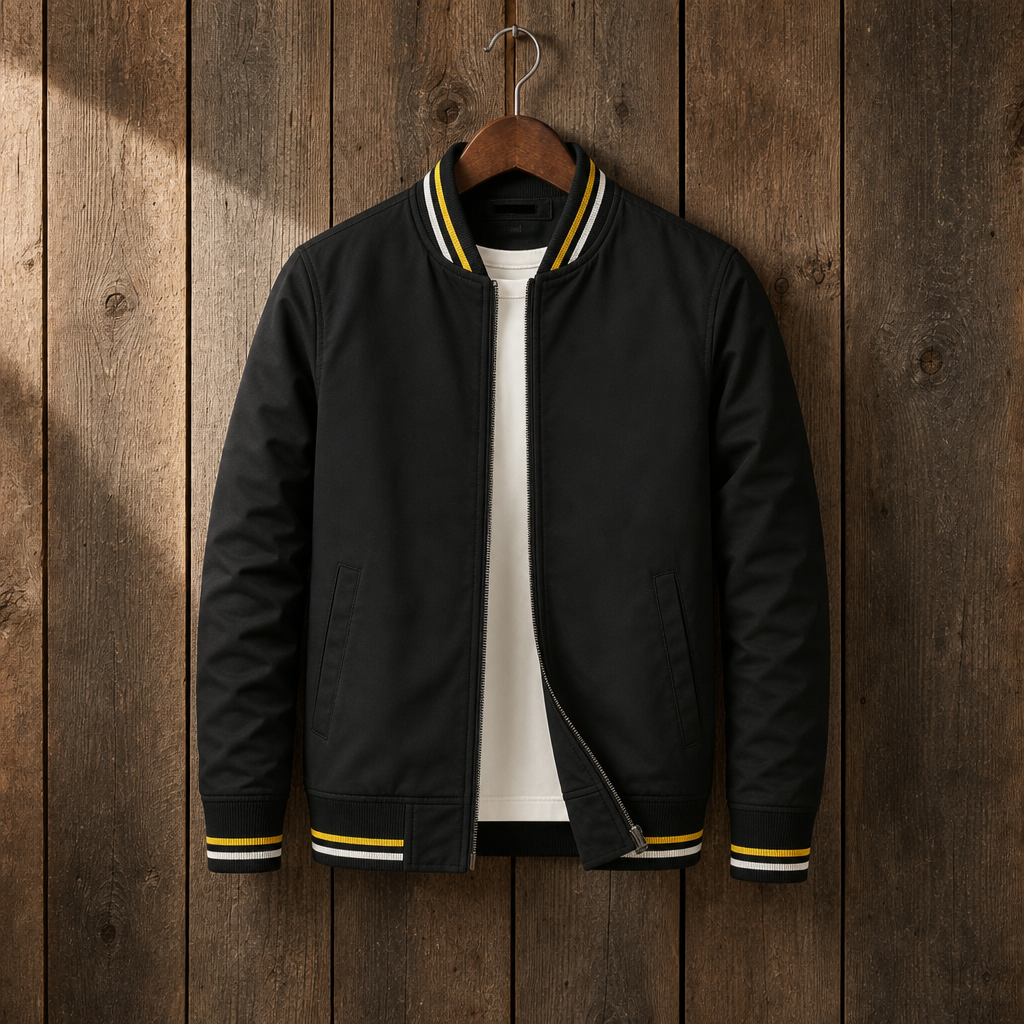 Wallace Zip Bomber Jacket