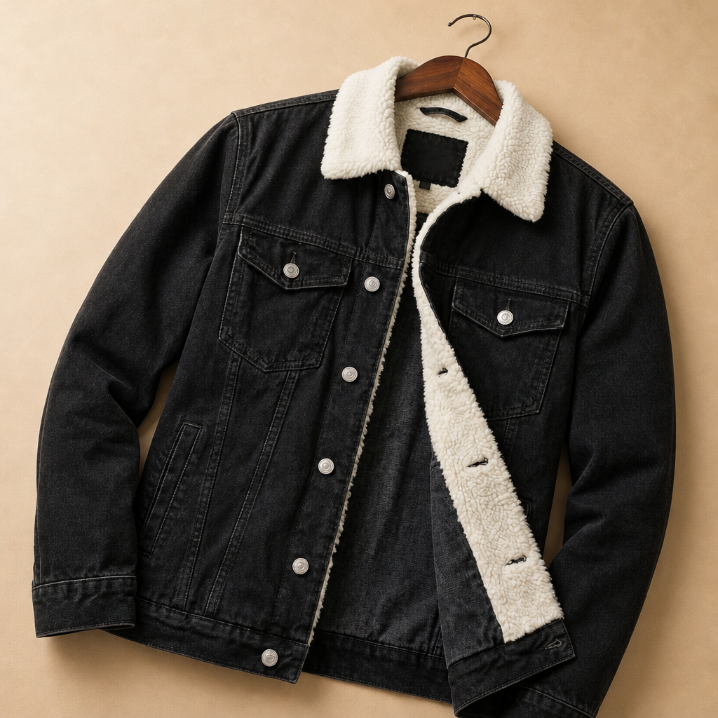Garrison Sherpa Lined Denim Jacket