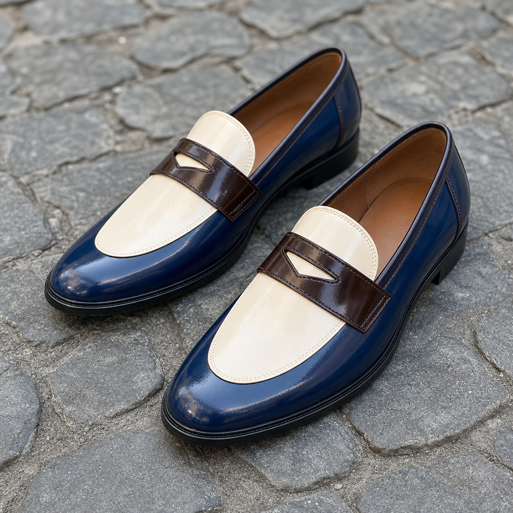 Doris Colorblock Loafers