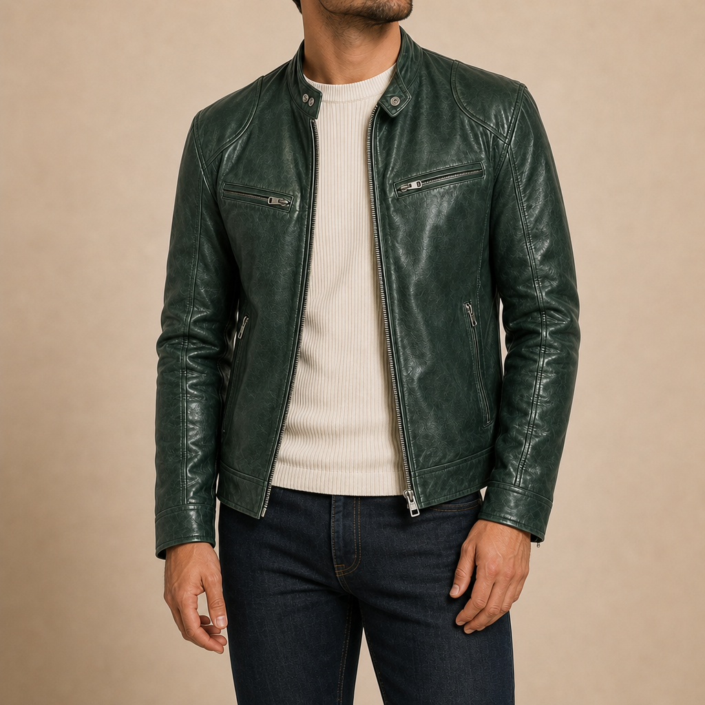 Grant Zip Moto Jacket