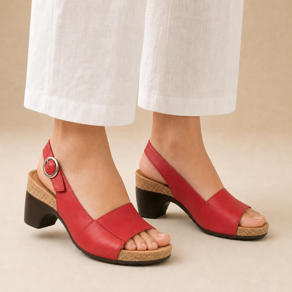 Lorraine Orthopedic Slingback Sandals