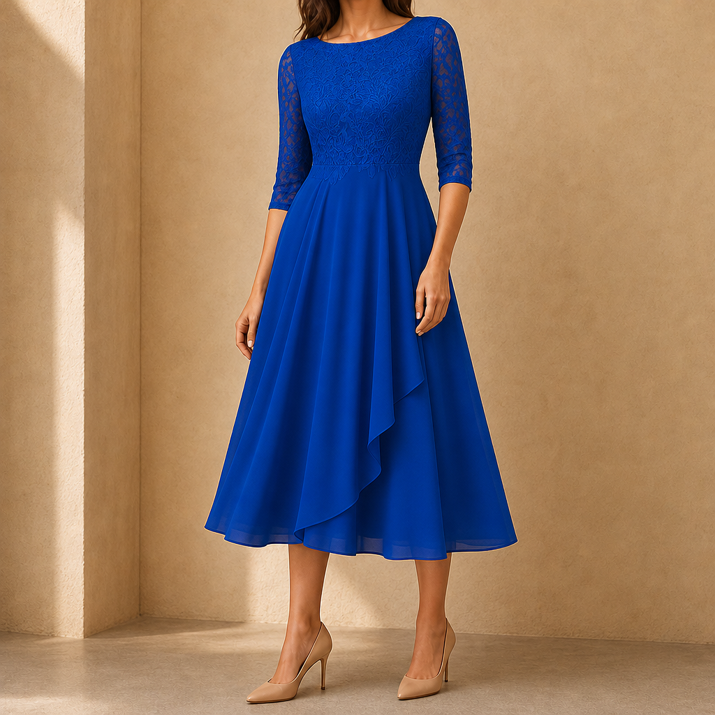Lillian Lace Midi Dress