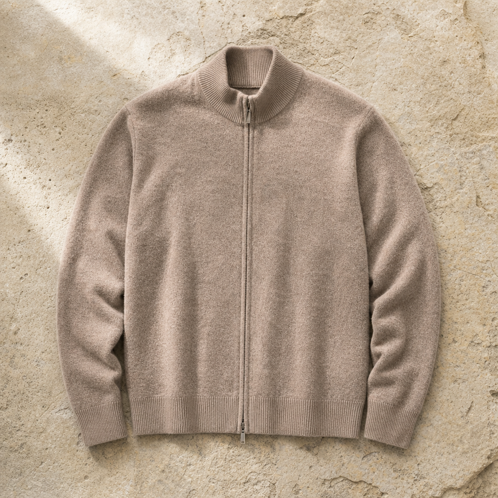 Warren Full-Zip Knit Cardigan