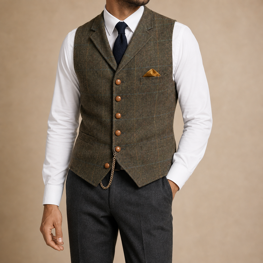 Desmond Shawl Collar Waistcoat