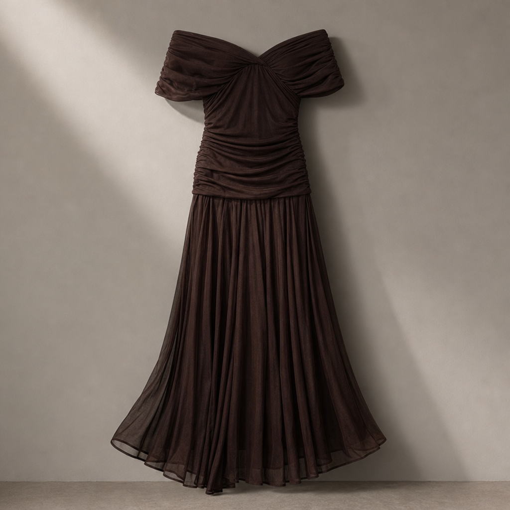 Vera Off-Shoulder Maxi Dress