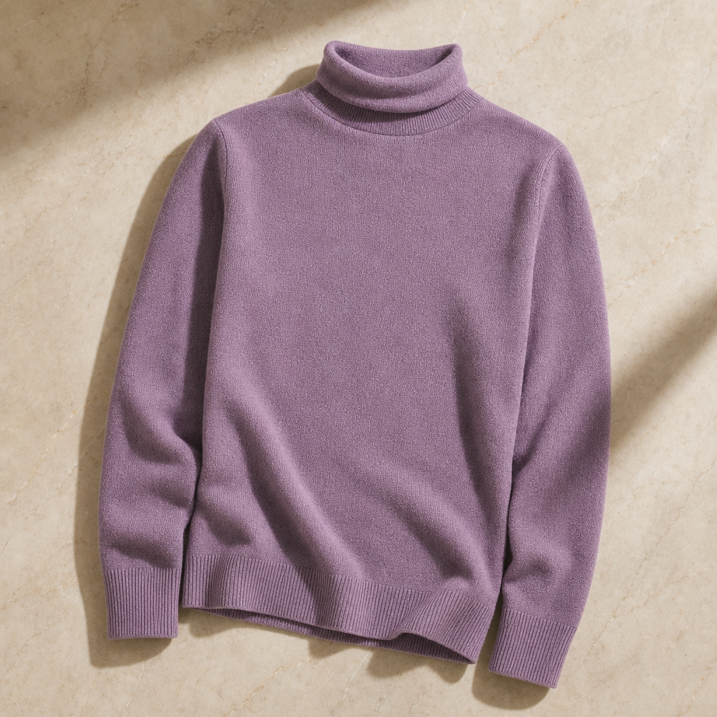 Elsie Fine Knit Turtleneck Sweater