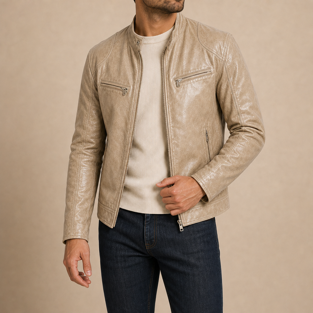 Grant Zip Moto Jacket