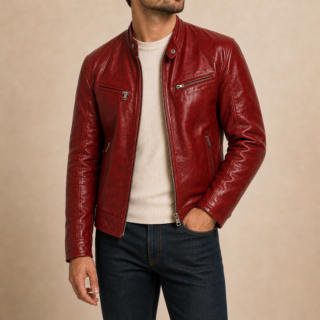 Grant Zip Moto Jacket